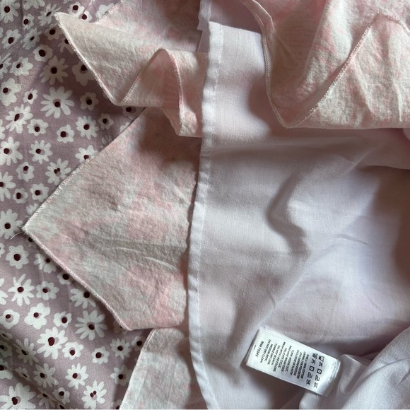 Max Studios Girl Sz 7 Light Pink Bandana Babydoll Dress Asymmetrical Sleeveless - Picture 9 of 9